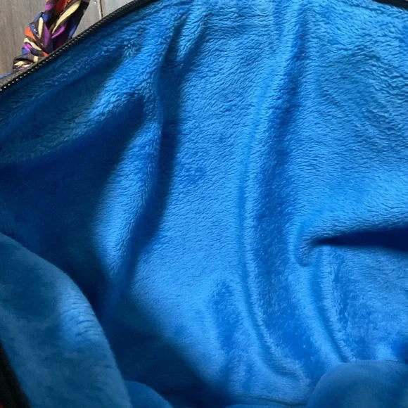 Marc By Marc Jacobs Quilted Multicolor Belted Padded Laptop Bag Gold Hardware - Picture 7 of 9